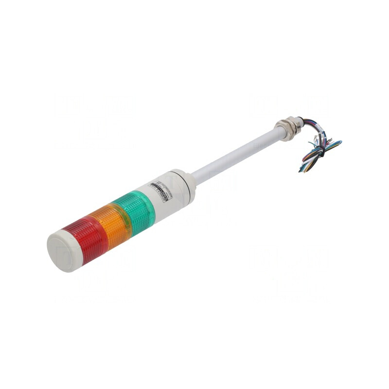 Coloană de Semnalizare LED Roșu/Ambră/Verde | Electronic-mag.ro | Componente Electronice