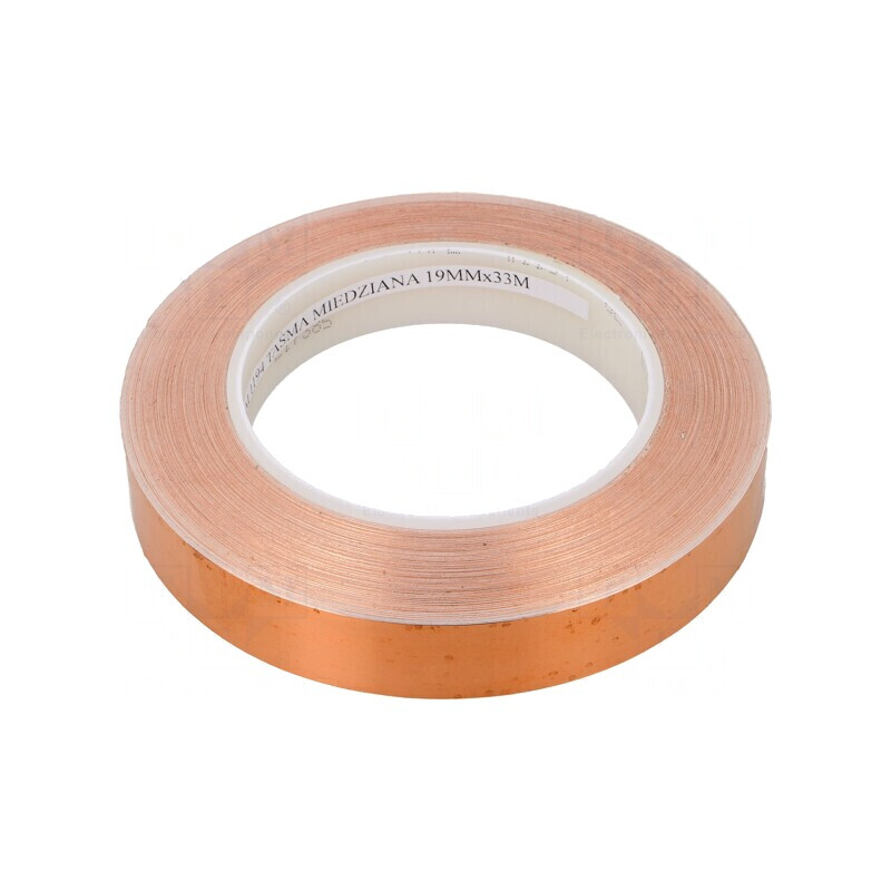 Bandă Electroconductoare Cupru 19mm x 33m | Electronic-mag.ro | Componente Electronice Bandă Electroconductoare Cupru 19mm x 33m | Electronic-mag.ro | Componente Electronice
