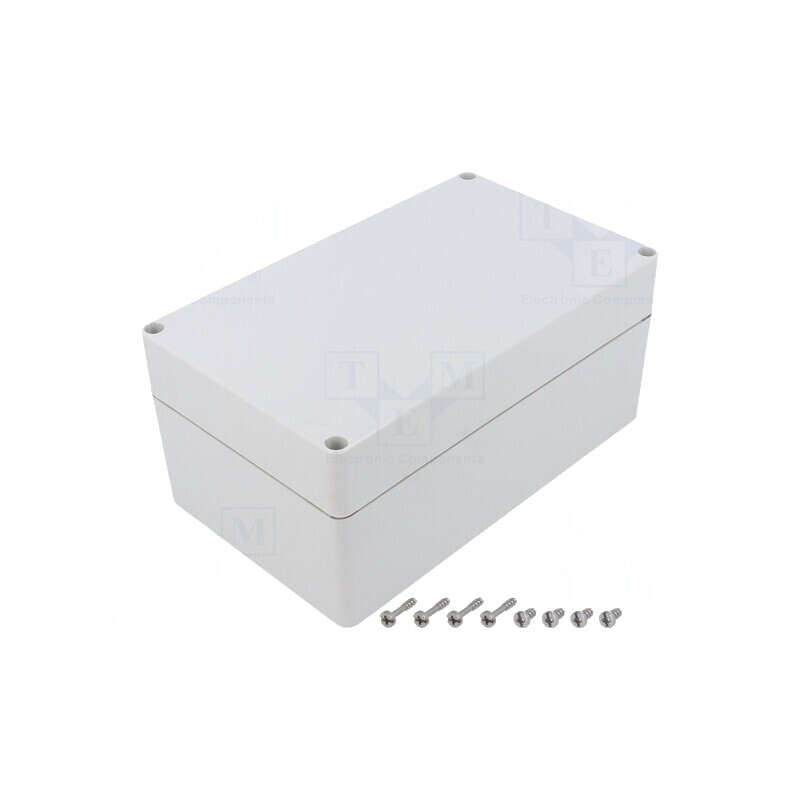 Carcasă Universală Gri 120x200x90mm PC IK08 | Electronic-mag.ro | Componente Electronice
