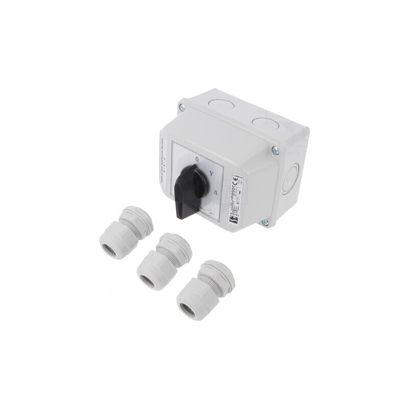 Comutator cu Came Stea-Triunghi 25A | Electronic-mag.ro | Componente Electronice Comutator cu Came Stea-Triunghi 25A | Electronic-mag.ro | Componente Electronice