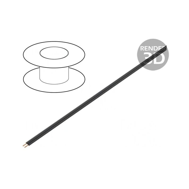 Cablu Electric LiYz 2x0,14mm2 250V 100m Negru | Electronic-mag.ro | Componente Electronice Cablu Electric LiYz 2x0,14mm2 250V 100m Negru | Electronic-mag.ro | Componente Electronice