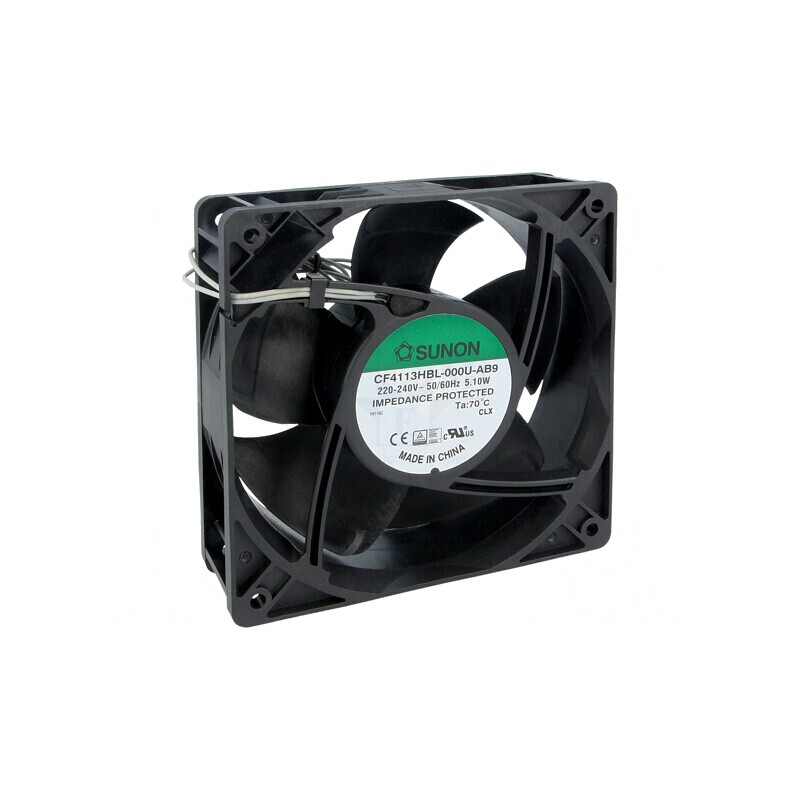 Ventilator axial EC 230VAC 120x120x38mm | Electronic-mag.ro | Componente Electronice