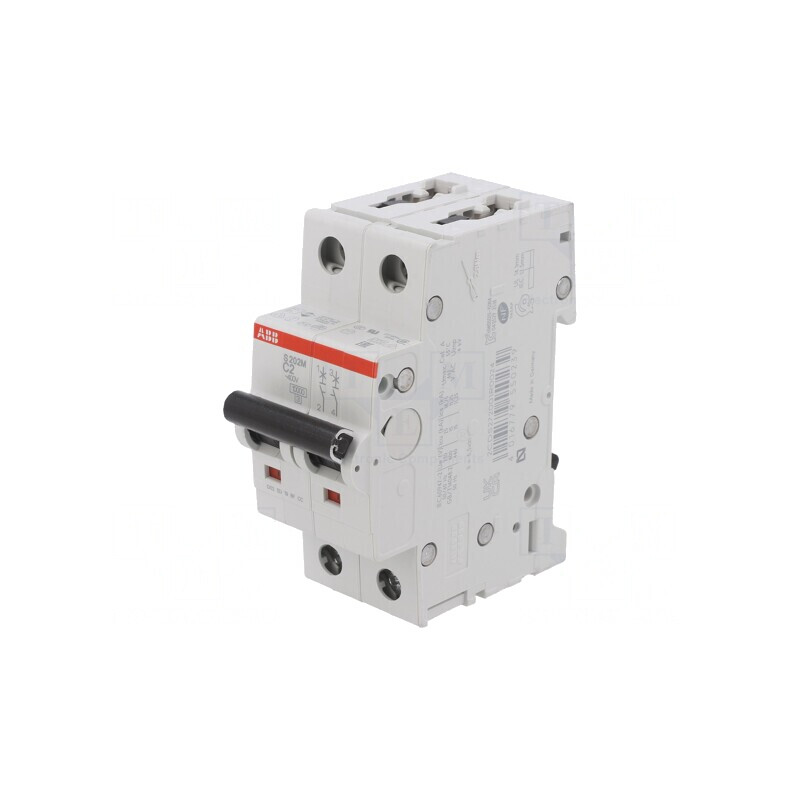 Întrerupător de supracurent 2A 2P 400VAC C | Electronic-mag.ro | Componente Electronice