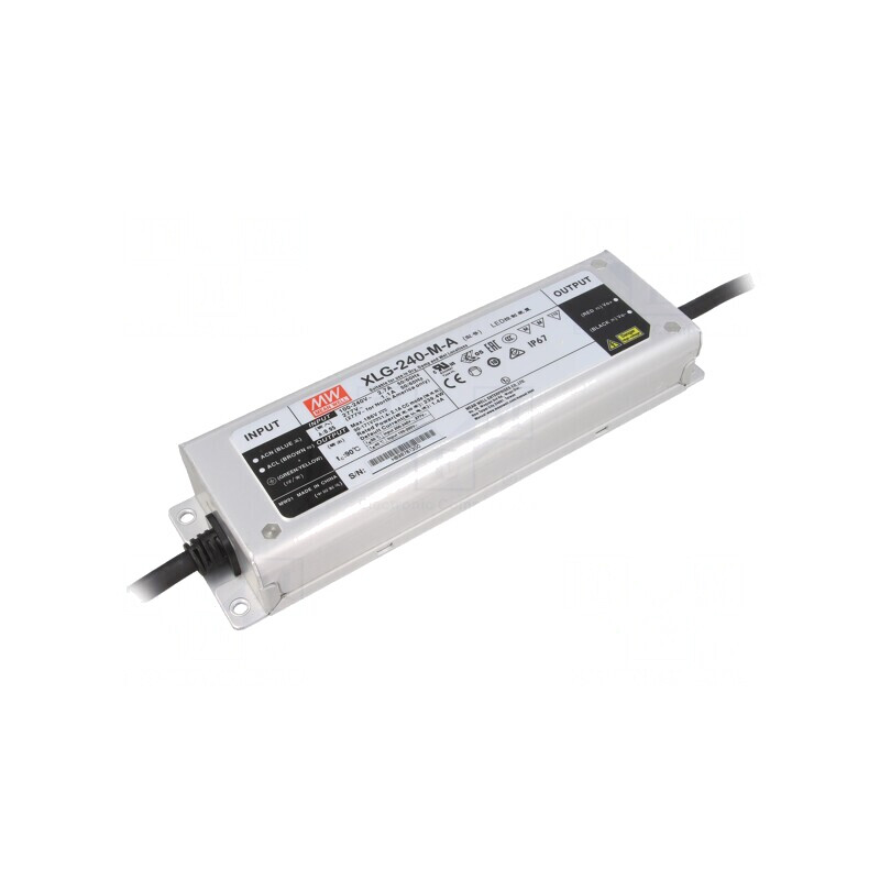 Alimentator LED 240W IP67 XLG-240-M-A | Electronic-mag.ro | Componente Electronice