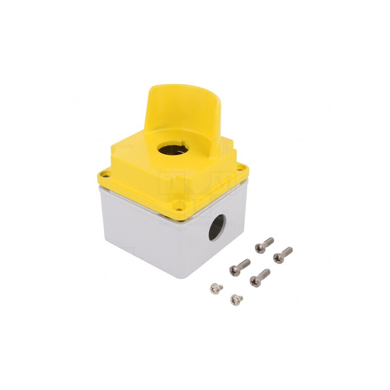 Carcasă pentru pilot IP66/IP67 80x80x73mm | Electronic-mag.ro | Componente Electronice
