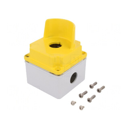 Carcasă pentru pilot IP66/IP67 80x80x73mm | Electronic-mag.ro | Componente Electronice