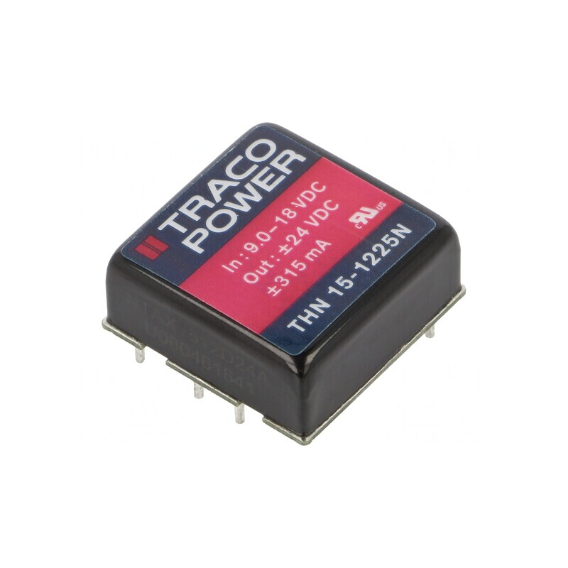 Convertor DC/DC 15W 9-18V la 24V/ -24V | Electronic-mag.ro | Componente Electronice