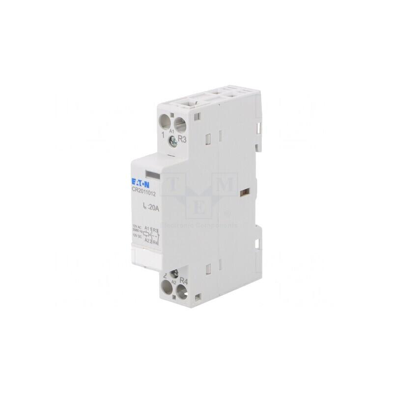 Contactor 2-pol 20A 12VAC NC/NO | Electronic-mag.ro | Componente Electronice