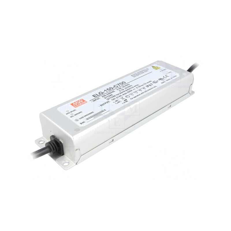 Alimentator LED 150W 700mA IP67 | Electronic-mag.ro | Componente Electronice