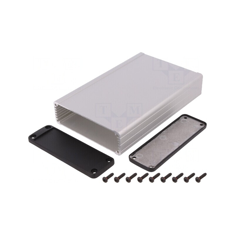 Carcasă aluminiu naturală 104x160x32mm | Electronic-mag.ro | Componente Electronice