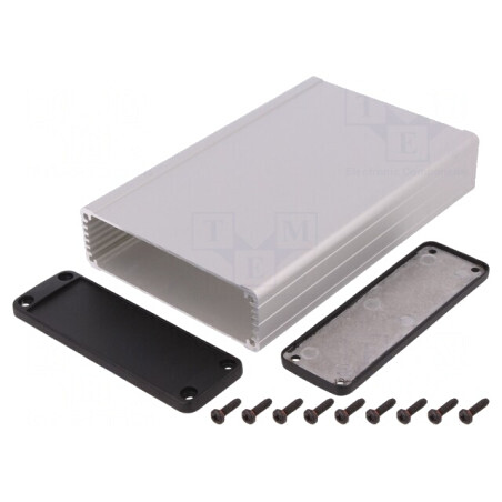 Carcasă aluminiu naturală 104x160x32mm | Electronic-mag.ro | Componente Electronice