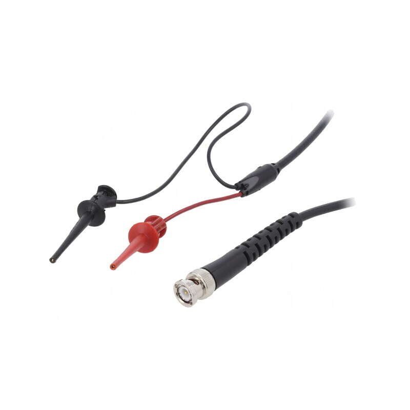 Cablu de măsurare 5A BNC cu cleme crocodil 300V | Electronic-mag.ro | Componente Electronice