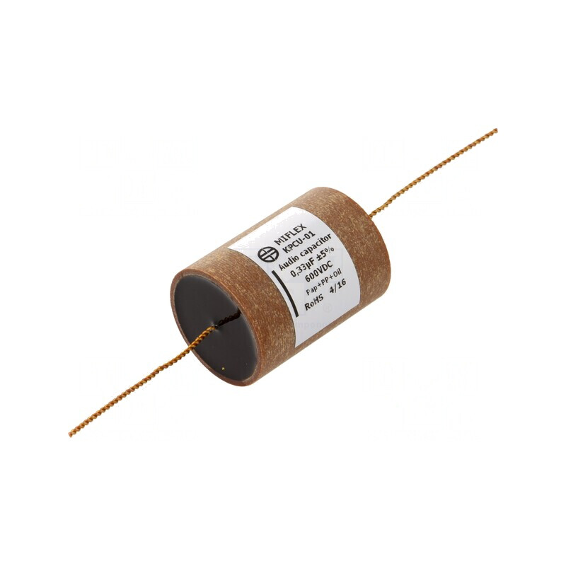 Condensator cupru-polipropilenă-hârtie 0,33uF 600VDC ±5% | Electronic-mag.ro | Componente Electronice