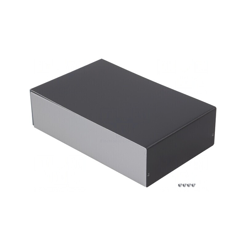 Carcasă Aluminiu Argint 160x253x69mm | Electronic-mag.ro | Componente Electronice