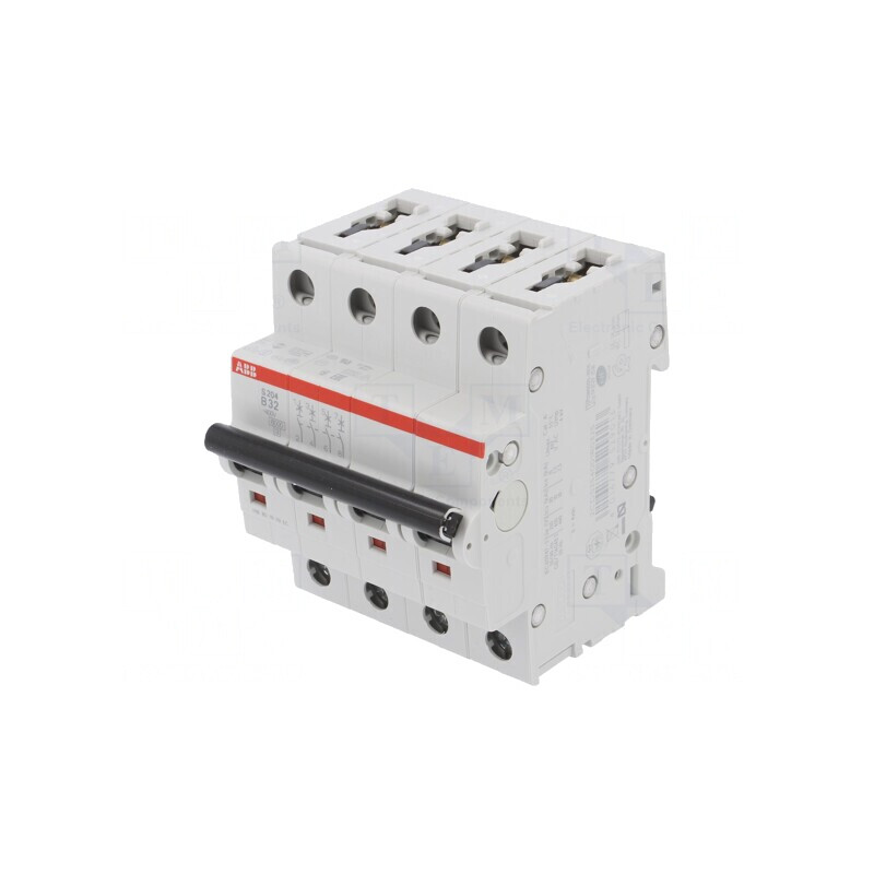 Întrerupător de supracurent 32A 4 Poli 6kA 230/400VAC | Electronic-mag.ro | Componente Electronice