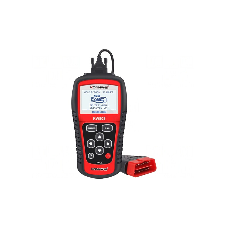 Scanner Auto OBD KW808 LCD 8-18VDC | Electronic-mag.ro | Componente Electronice