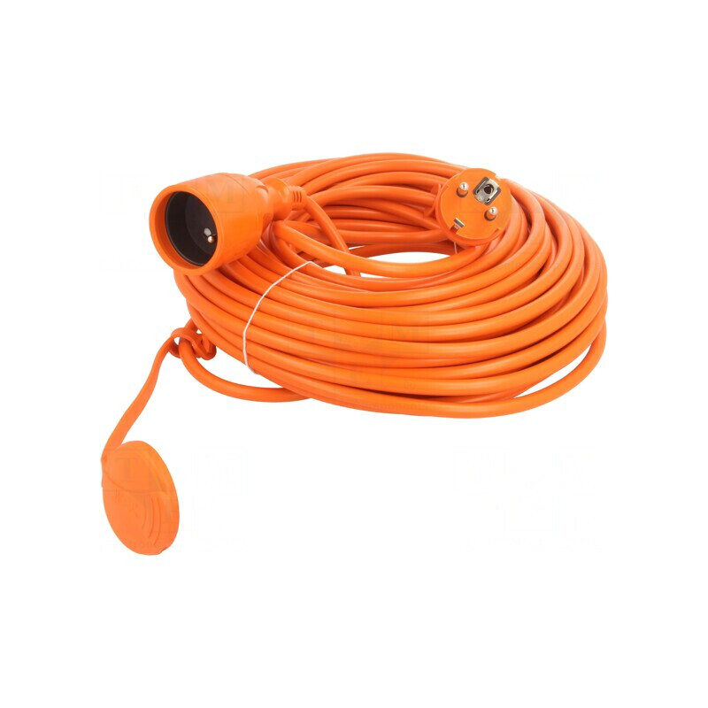 Prelungitor alimentare portocaliu 25m 3x1,5mm2 | Electronic-mag.ro | Componente Electronice