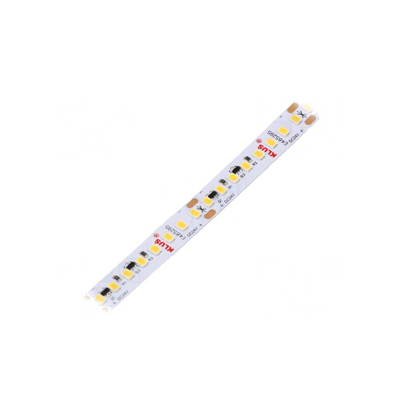 Bandă LED Alb Cald 24V 24W/m 10mm IP20 | Electronic-mag.ro | Componente Electronice