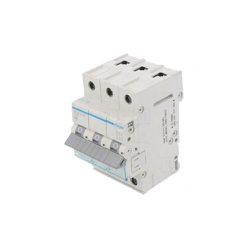 Întrerupător Supracurent 50A 3P 6kA 230/400VAC | Electronic-mag.ro | Componente Electronice