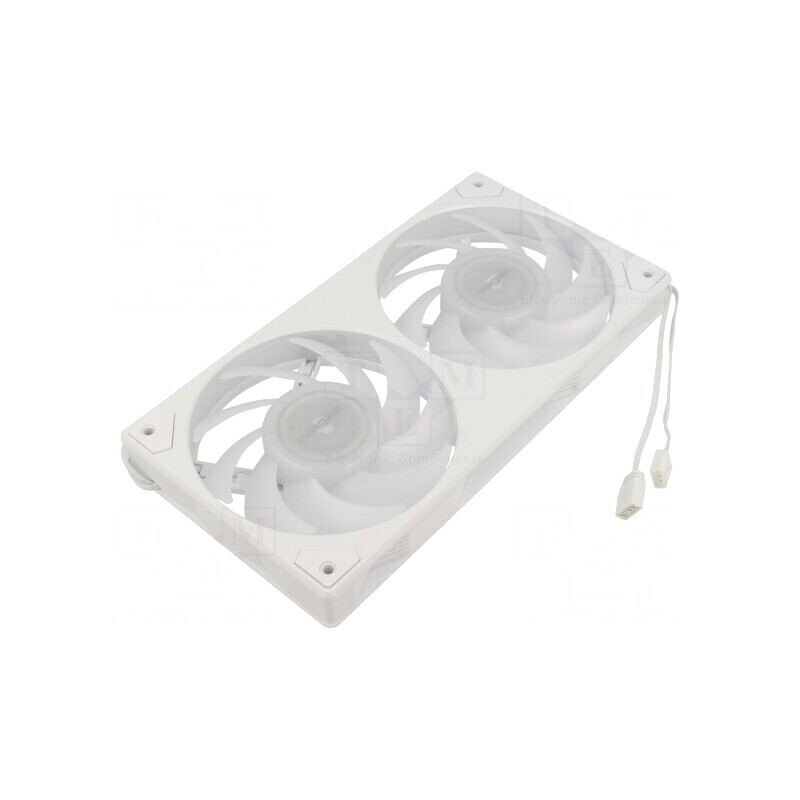 Ventilator axial 12V 240mm alb AK-FN112-WH | Electronic-mag.ro | Componente Electronice