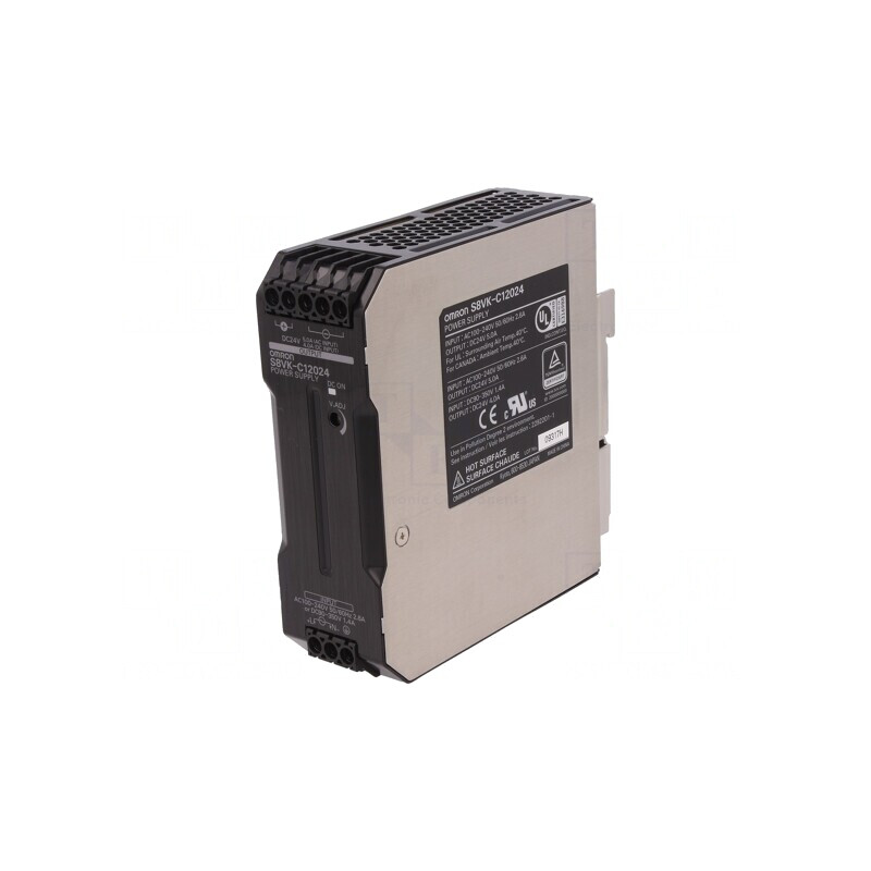 Alimentator Pulsatoriu Şină DIN 120W 24V 5A | Electronic-mag.ro | Componente Electronice