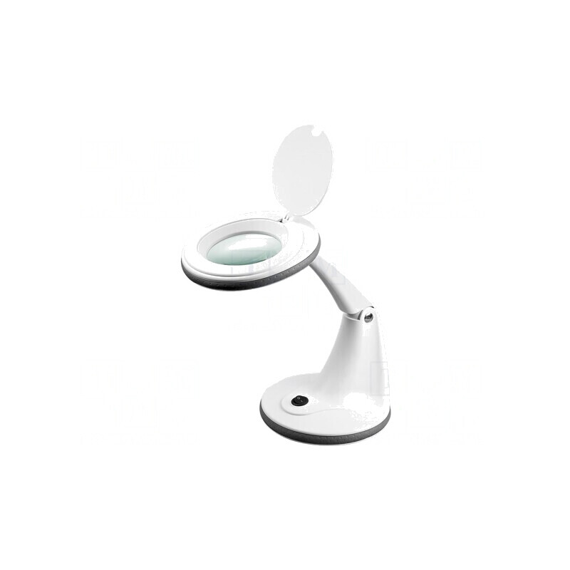 Lupă de Masă cu Iluminare LED 6W 6500K Ø100mm | Electronic-mag.ro | Componente Electronice