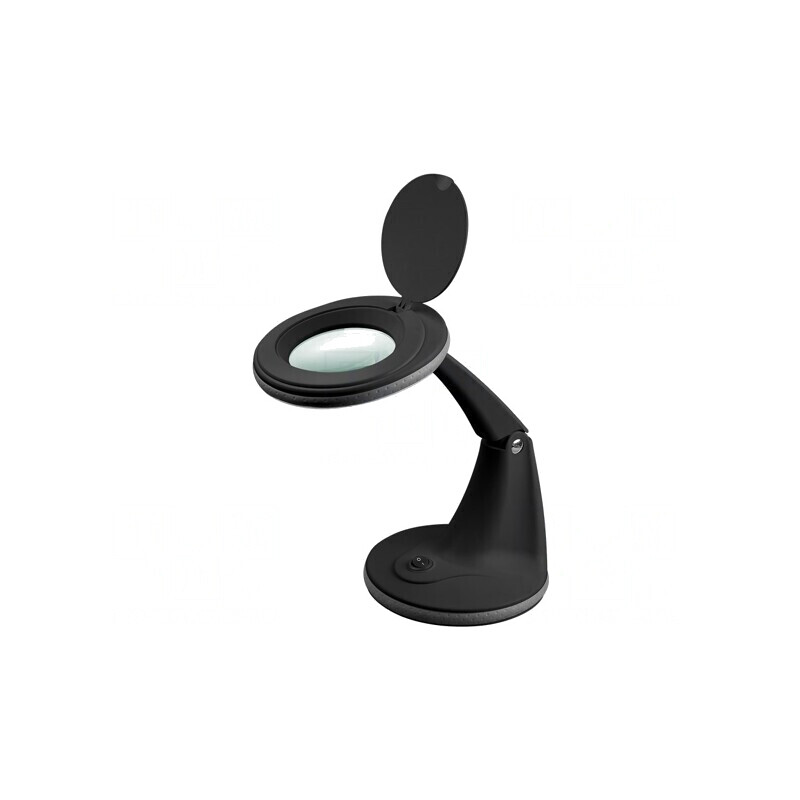 Lupă de masă cu iluminare LED 6W 6500K Ø100mm | Electronic-mag.ro | Componente Electronice