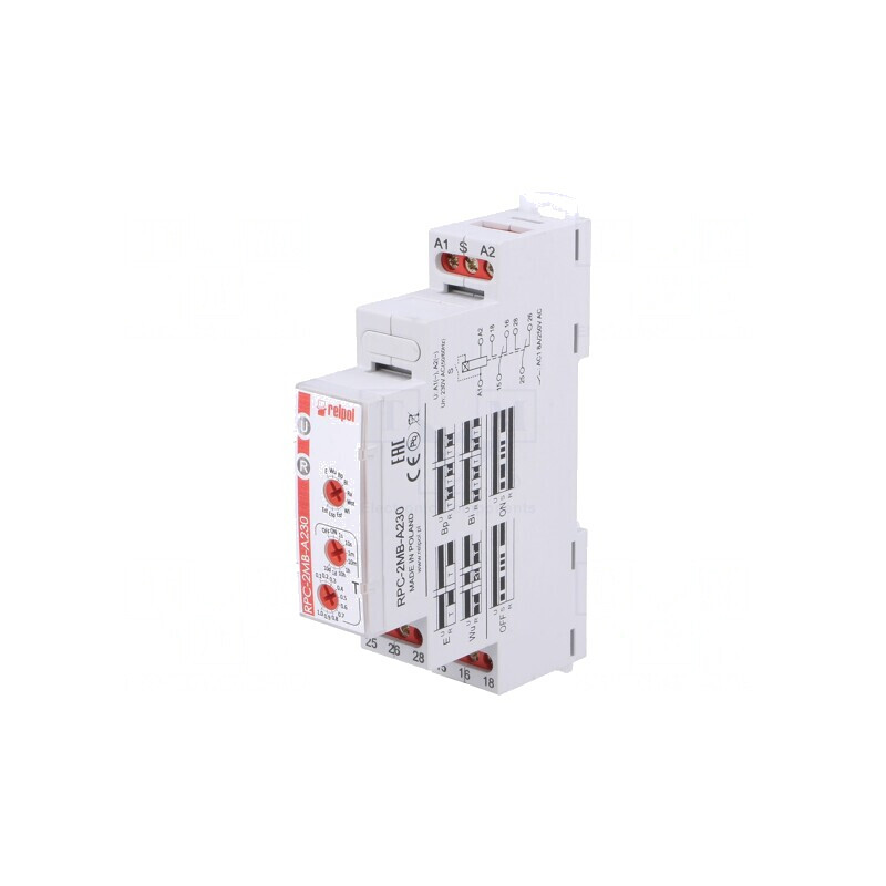 Timer Digital 1s-10zile DPDT 230VAC | Electronic-mag.ro | Componente Electronice