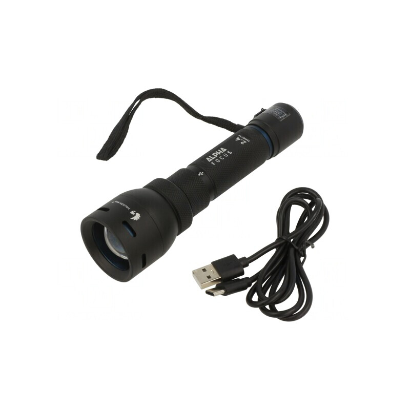 Lanternă LED Ajustabilă 500lm IPX4 ALPHA 2.4 | Electronic-mag.ro | Componente Electronice Lanternă LED Ajustabilă 500lm IPX4 ALPHA 2.4 | Electronic-mag.ro | Componente Electronice