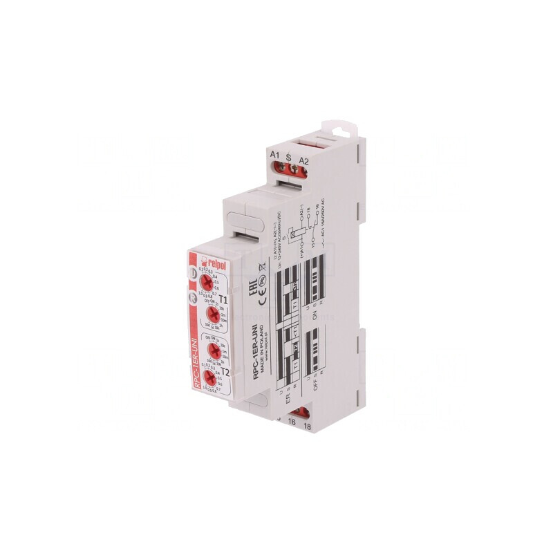 Timer Programabil SPDT 12-240VAC 24VDC/16A | Electronic-mag.ro | Componente Electronice