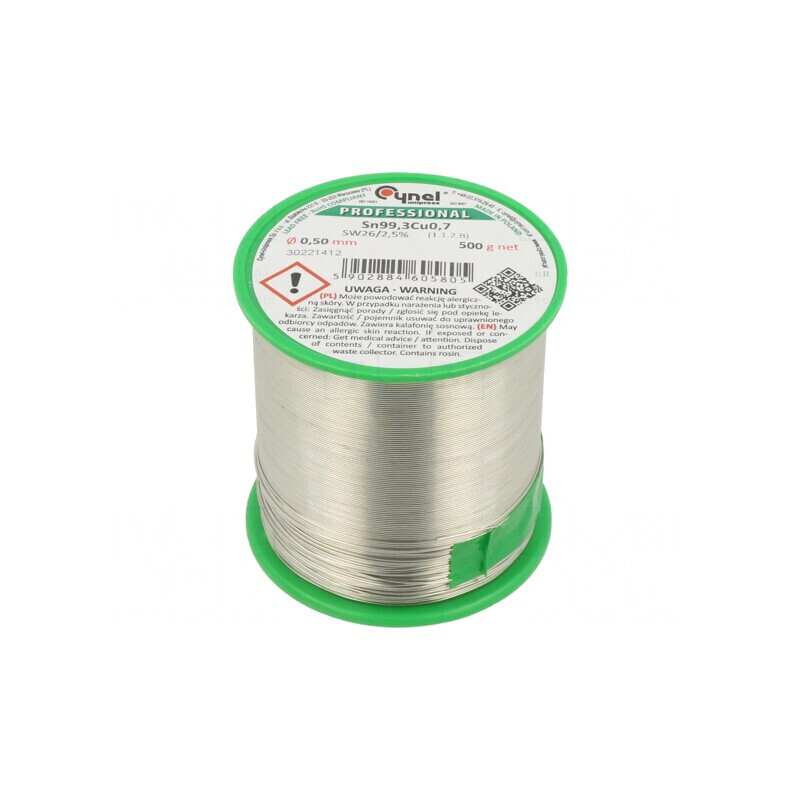 Sârmă de Lipit Fără Plumb 0,5mm 500g | Electronic-mag.ro | Componente Electronice