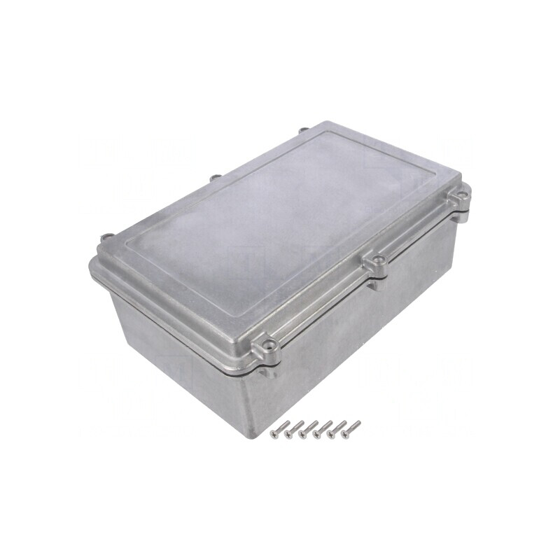 Carcasă Aluminiu Naturală 173mm x 274mm x 100mm | Electronic-mag.ro | Componente Electronice