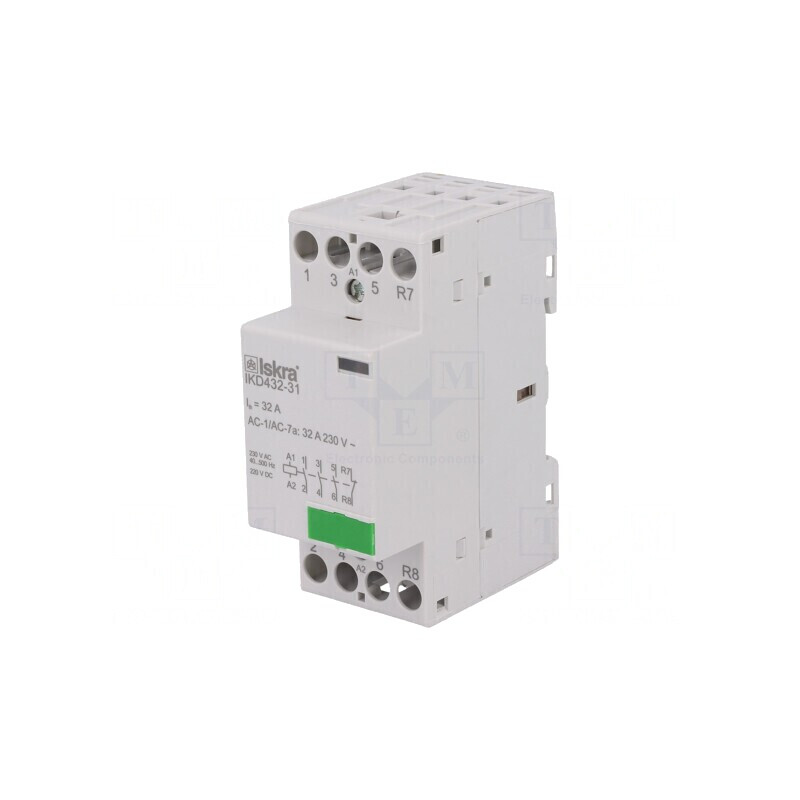 Contactor 4-polar 32A 230VAC 220VDC NC NO | Electronic-mag.ro | Componente Electronice Contactor 4-polar 32A 230VAC 220VDC NC NO | Electronic-mag.ro | Componente Electronice