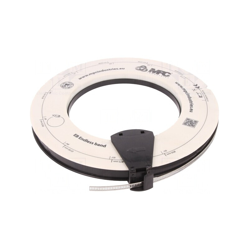 Colier de strângere 8mm oțel cromat | Electronic-mag.ro | Componente Electronice
