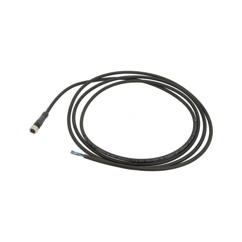 Cablu Conectare M8 PIN 3 Drept 10m 60VAC 4A | Electronic-mag.ro | Componente Electronice