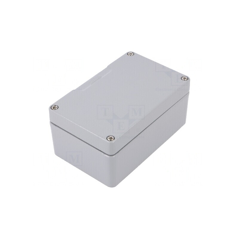 Carcasă Universală Aluminiu IP66 80x125x57mm | Electronic-mag.ro | Componente Electronice