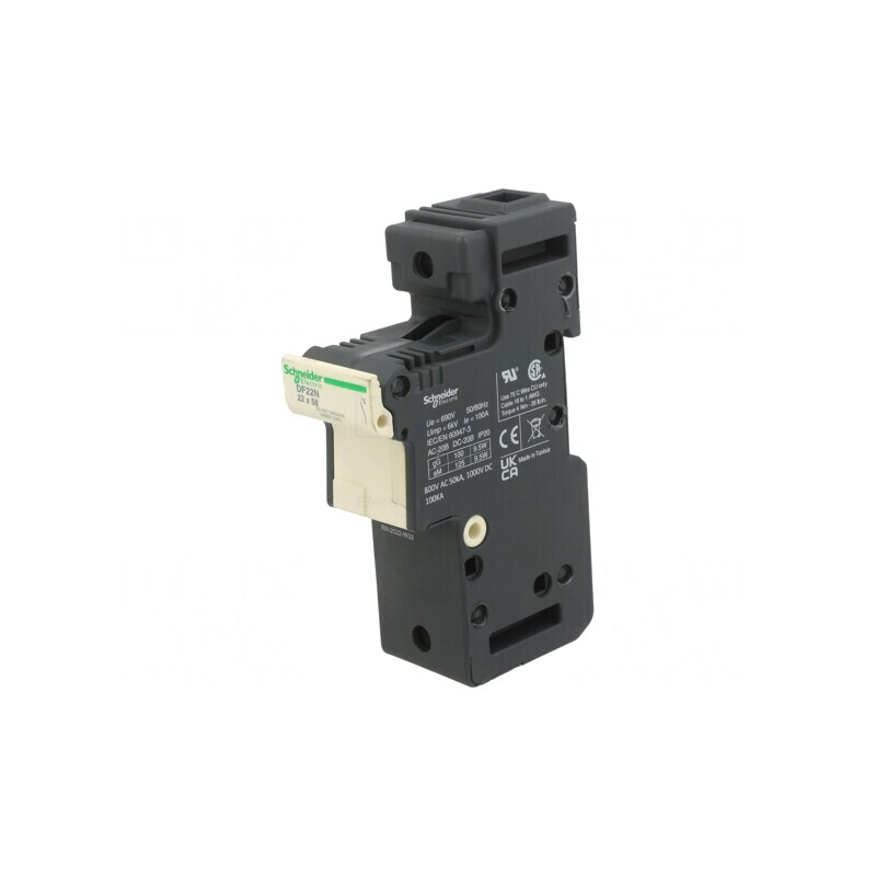 Suport Siguranță Șină DIN Poli 1 DF22N | Electronic-mag.ro | Componente Electronice