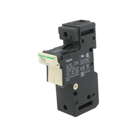 Suport Siguranță Șină DIN Poli 1 DF22N | Electronic-mag.ro | Componente Electronice