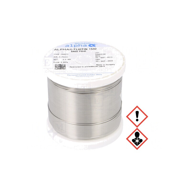 Sârmă de lipit cu plumb 0,75mm 500g | Electronic-mag.ro | Componente Electronice
