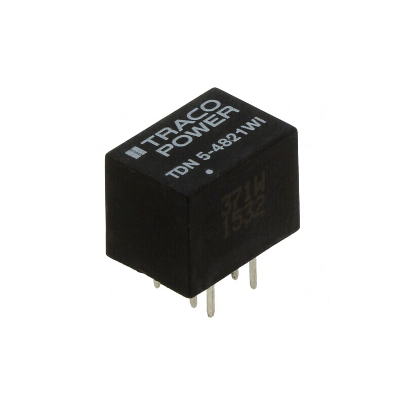 Convertor DC/DC 5W 18-75V la 5V/ -5V DIP TDN 5-4821WI | Electronic-mag.ro | Componente Electronice