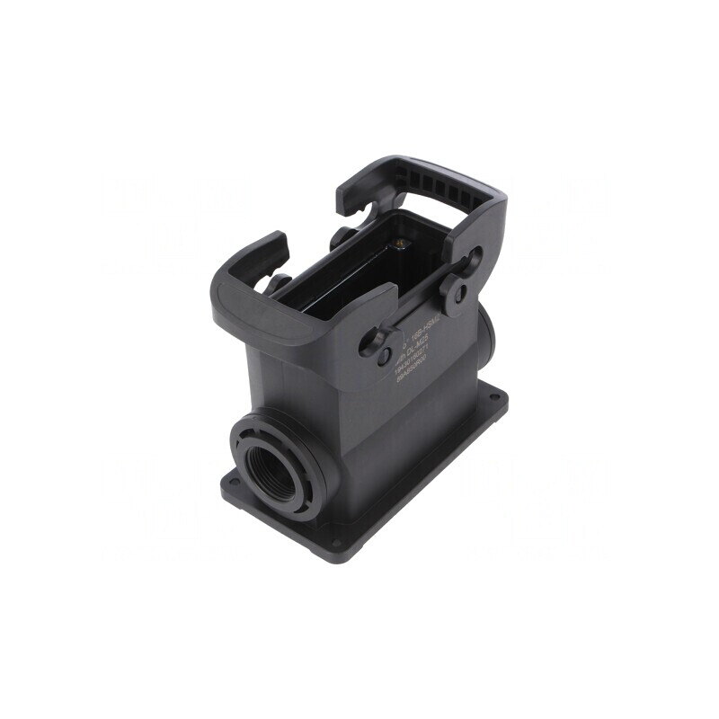 Carcasă pentru conectori HDC Han-Eco B 16B drept | Electronic-mag.ro | Componente Electronice