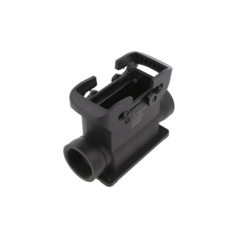 Carcasă pentru conectori HDC Han-Eco B 16B drept | Electronic-mag.ro | Componente Electronice