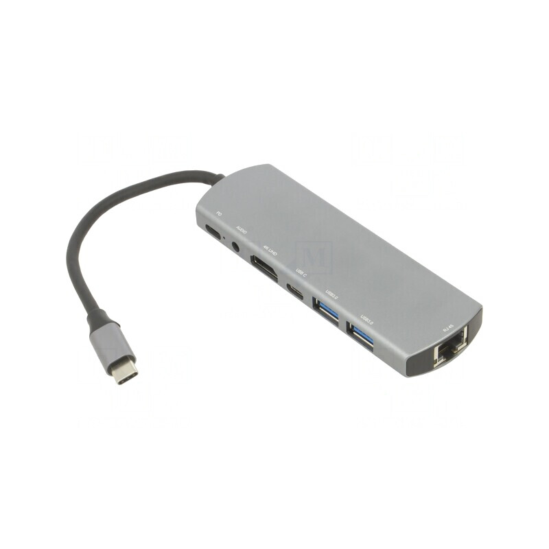Adaptor USB 3.0/3.1 Nichelat 0.15m Negru 5Gbps Argintiu | Electronic-mag.ro | Componente Electronice