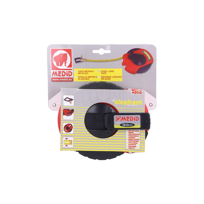 Ruletă de măsură 30m 13mm ABS Elastolan | Electronic-mag.ro | Componente Electronice