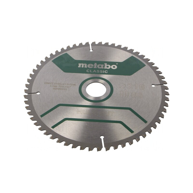 Disc Ferăstrău Circular 216mm 60 Dinți | Electronic-mag.ro | Componente Electronice