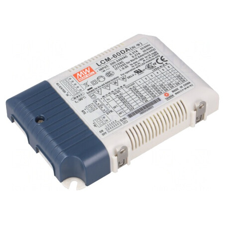 Alimentator LED 60W DALI 2-90VDC IP20 | Electronic-mag.ro | Componente Electronice