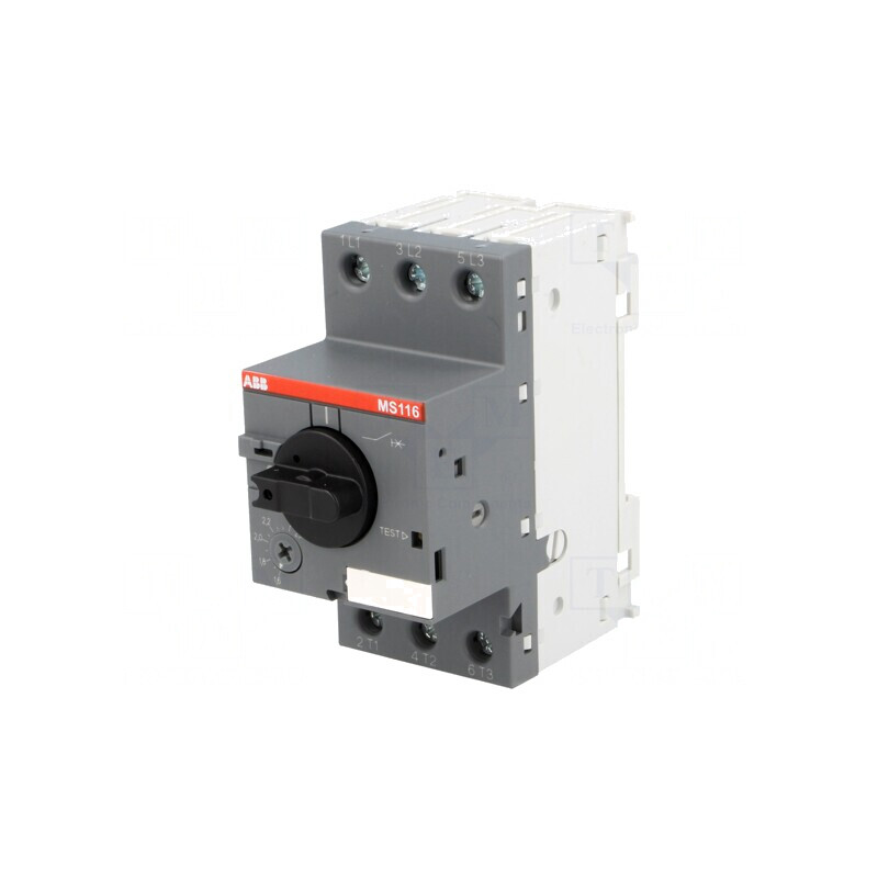 Întrerupător Motor 0,75kW 208-690V DIN IP20 | Electronic-mag.ro | Componente Electronice
