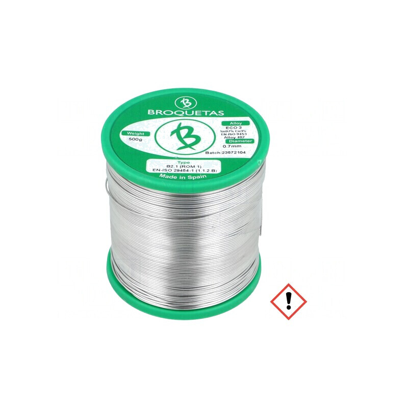 Sârmă de lipit fără plumb 0,7mm 500g | Electronic-mag.ro | Componente Electronice