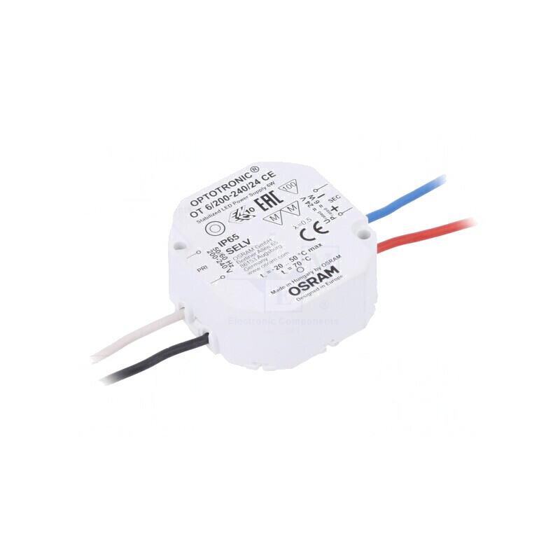 Alimentator LED 6W 24VDC IP65 | Electronic-mag.ro | Componente Electronice