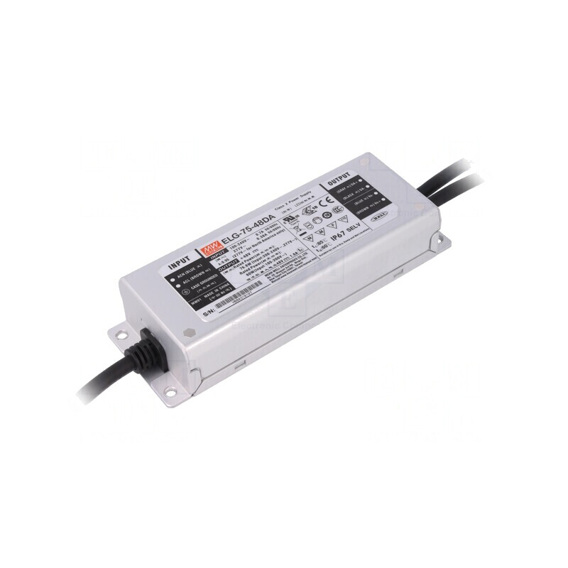 Alimentator LED 75W 48VDC DALI | Electronic-mag.ro | Componente Electronice